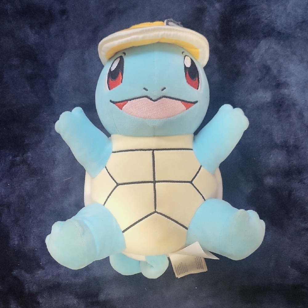 Pokemon Blue and Cream Plush Turtle